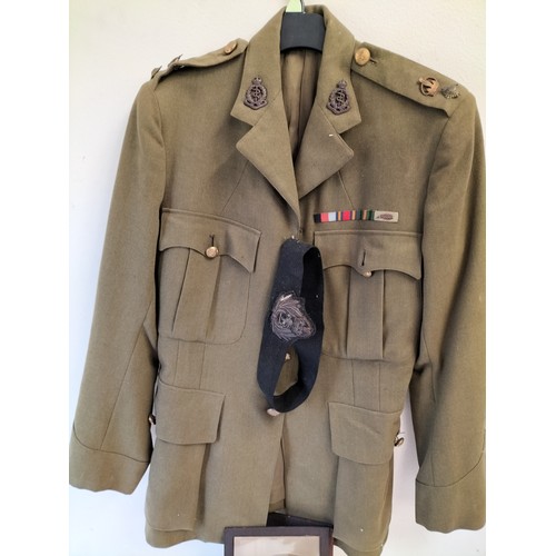 372 - Royal Army Medical Corps Jacket with 'Badges and Original Buttons.