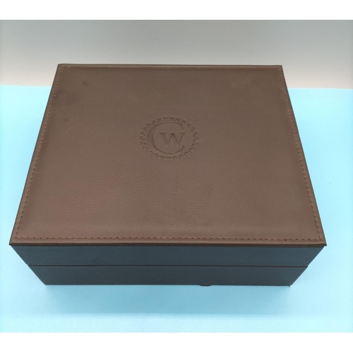 710 - Leather Box containing Assortment of Watches.