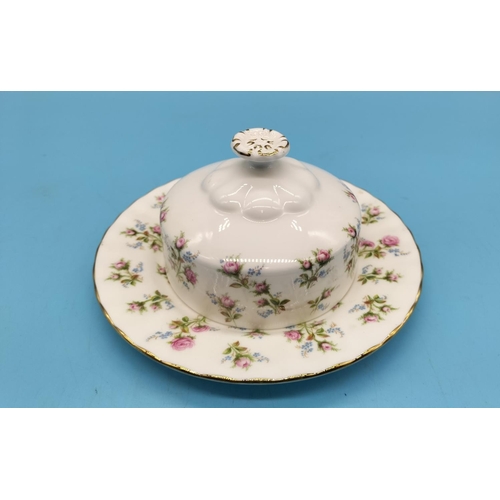 769 - Royal Albert Butter Dish and Cover in the 'Winsome' Pattern.