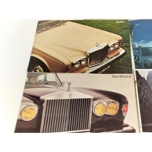 243 - Collection of Rolls Royce Booklets and Pamphlets.