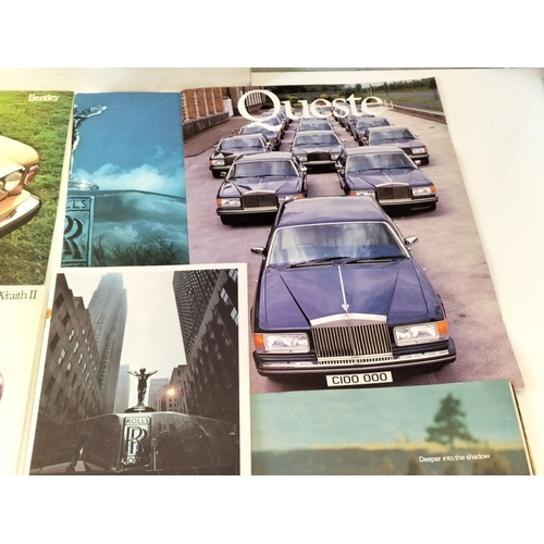 243 - Collection of Rolls Royce Booklets and Pamphlets.