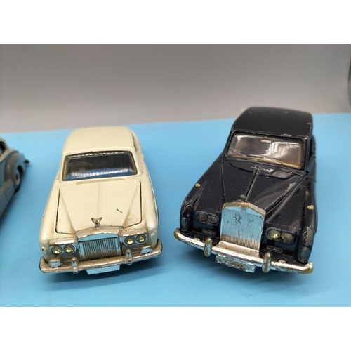 244 - Collection of Play Worn Vehicles including Corgi, Dinky, Spot On.