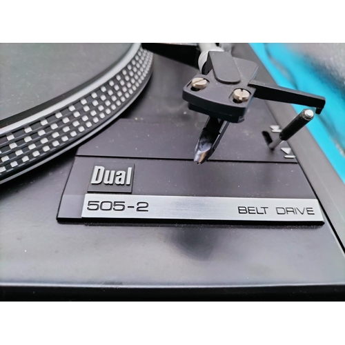 14 - Vintage Dual 505-2 Turntable W/O.