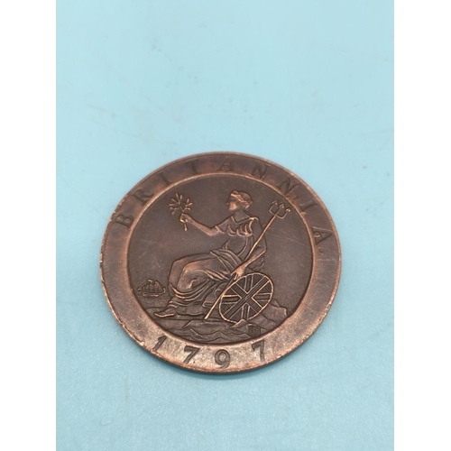 304 - Copy of a Cartwheel Penny, dated 1797.