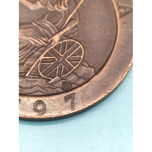 304 - Copy of a Cartwheel Penny, dated 1797.