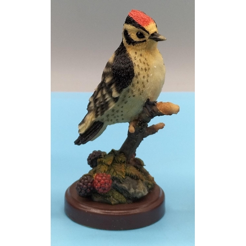 63 - 3 x Boxed Vintage Atlas Editions British Birds Collection Figures. 12cm High.