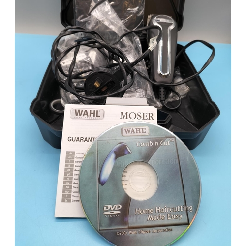 67 - Cased Wahl Hair Cutting Kit with DVD