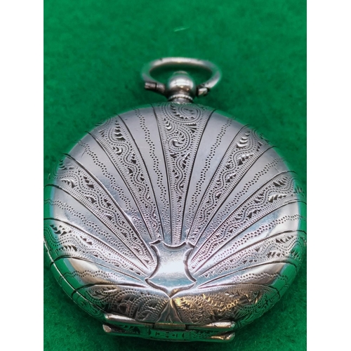 72 - James Reid & Co Silver Hallmarked Pocket Watch.