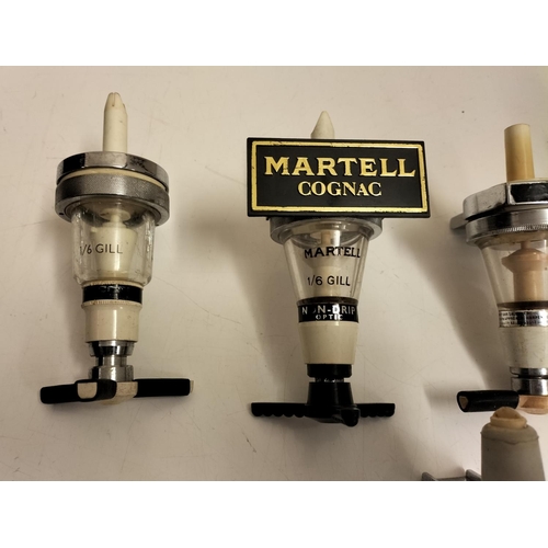 81 - Collection of Optics to include Martell Cognac.