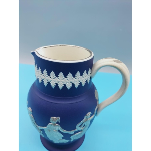 404 - Dudson Unusual Colourway 'Dancing Hours' Jasper Jug. 16cm High.