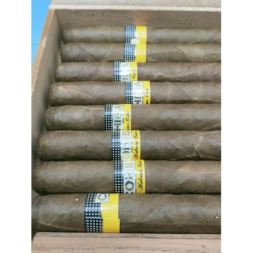 102 - 8 Cigars Marked Cohiba in Cigar Box.