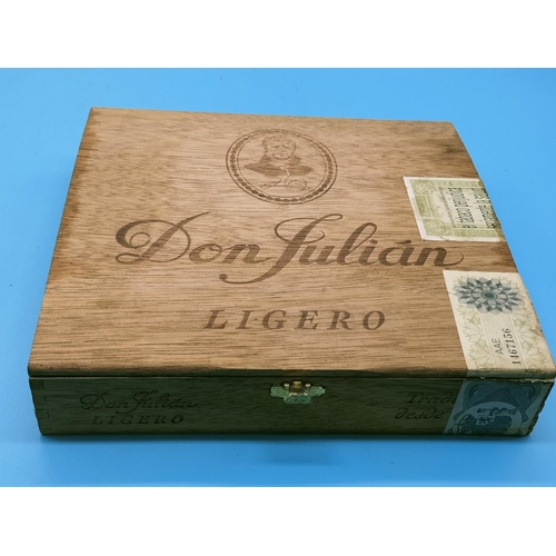 102 - 8 Cigars Marked Cohiba in Cigar Box.