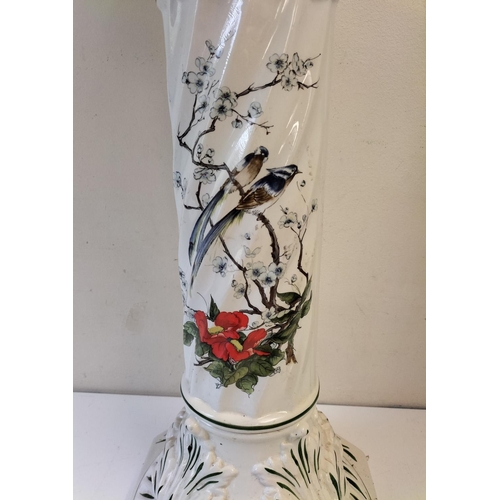 16 - Bird Design Jardiniere with Stand. Overall Height 94cm. This Lot is Collection Only.