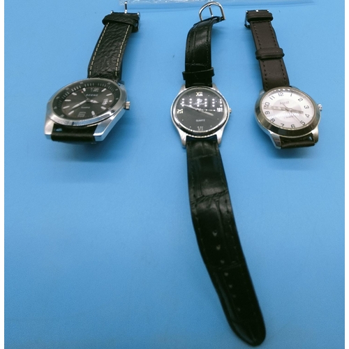 163 - Men's Watches (3). All W/O.