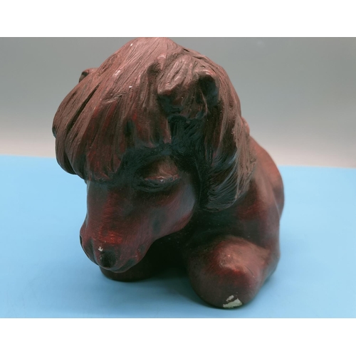 264 - Bossons 1973-1979 Briar Rose Shetland Pony. 12cm x 18cm.