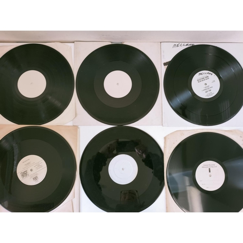 389 - Collection of 16 LPs and 12 inch Singles to include some White Label Test Pressings.