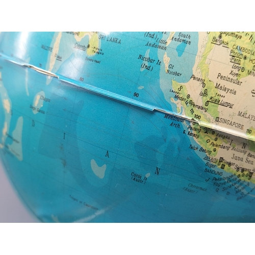 450 - Barometer Globe. 48cm High.