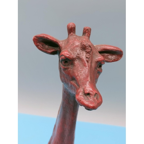 483 - Bossons 23cm Figure of a Briar Rose Giraffe. Good Condition.