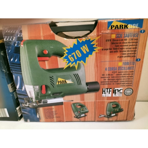 514 - Electric Jigsaw plus Corded Drill.