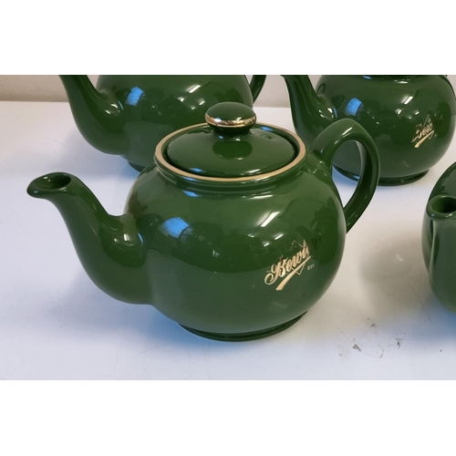 613 - Sadler for Bewleys Green Teapots. As New Box of 5.