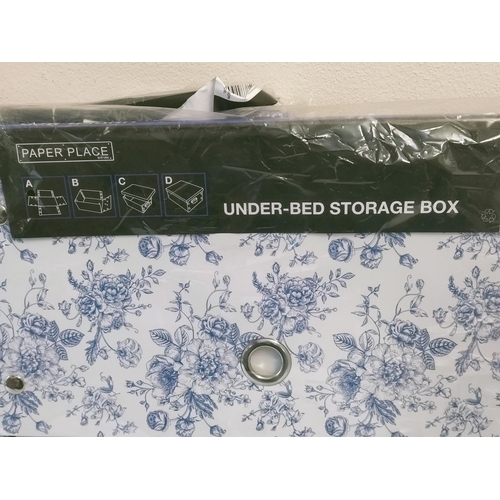 618 - 2 x New Under Bed Storage Boxes.