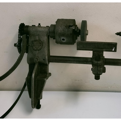 643 - Vintage Verschoyle Mandrel 71 Series A Bench Clamp Lathe Multi Tool. This Lot is Collection Only.