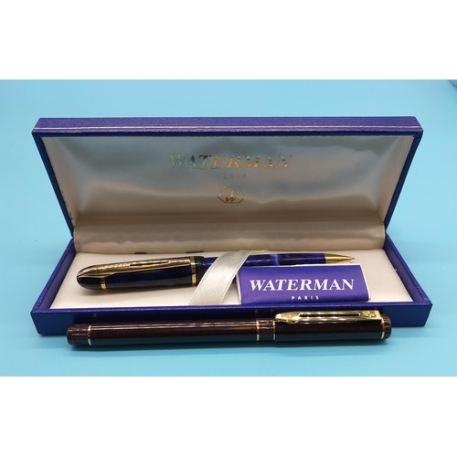 9 - Waterman Fountain Pen and Pencil.