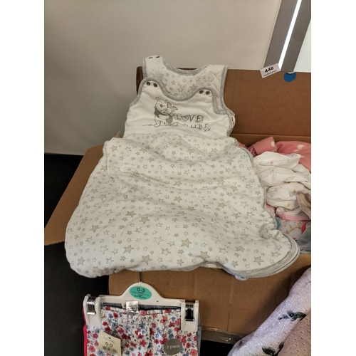 650 - Box of Baby Clothing. Mainly 0-3 Months.