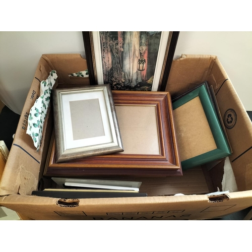 377 - Box of Assorted Frames.