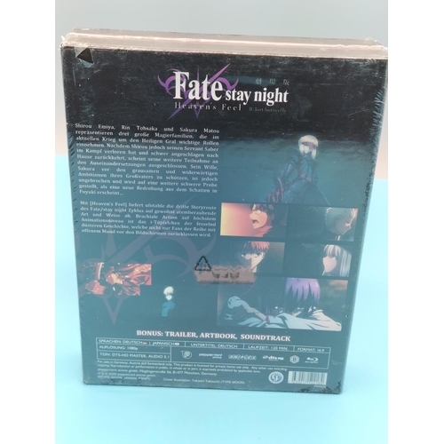 418 - Blu Ray Limited Edition Anime 'Fate Stay Night'. Region B. Sealed.