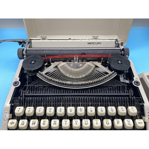 438 - Imperial Mercury Typewriter in Case.