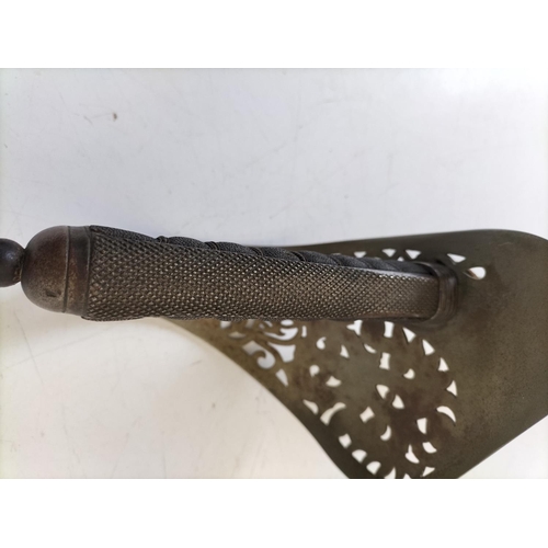 131 - George V Officers Ceremonial Sword with Six Point Proved Star and Scabbard. Missing Leather. 1897 Pa... 