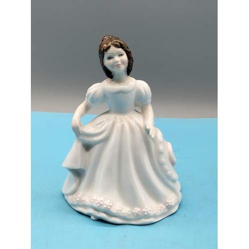 118 - Royal Doulton Collectors Club 13cm Lady Figure 'Amanda' HN3635. 1st Quality.
