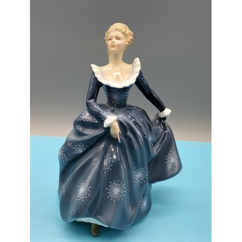 124 - Royal Doulton 20cm Lady Figure 'Fragrance' HN2334. 1st Quality.