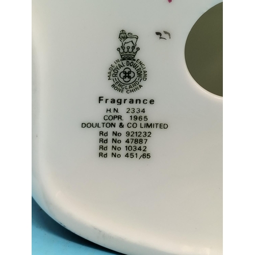 124 - Royal Doulton 20cm Lady Figure 'Fragrance' HN2334. 1st Quality.