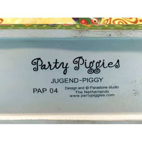 137 - Party Piggies Figure 'Jugend-Piggy'. 19cm x 12cm.