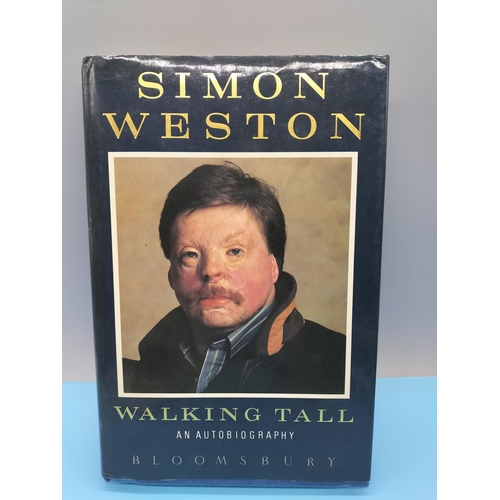 14 - Collection of Signed Books (5) including 'Saved' by Tony Bullimore, 'Walking Tall' by Simon Weston, ... 