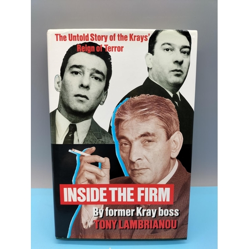 3 - Kray Twins related Signed Books including 'Our Story', Signed by Reg 'The Kray's Lieutenant' plus 'I... 