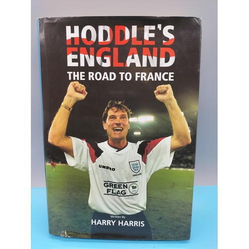 33 - Signed England Football Related Books (3), Glen Hoddle, Terry Venables and Bobby Robson.