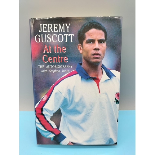 36 - Signed Rugby Related Autobiographies (3) - Jeremy Guscott, Alex Murphy and Will Carling.