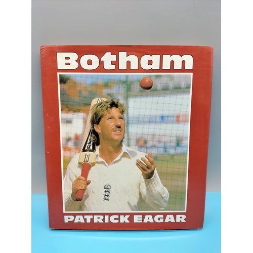 38 - Signed Cricket Related Books (3) Botham, Dickie Bird and 'Break Out at 65'.