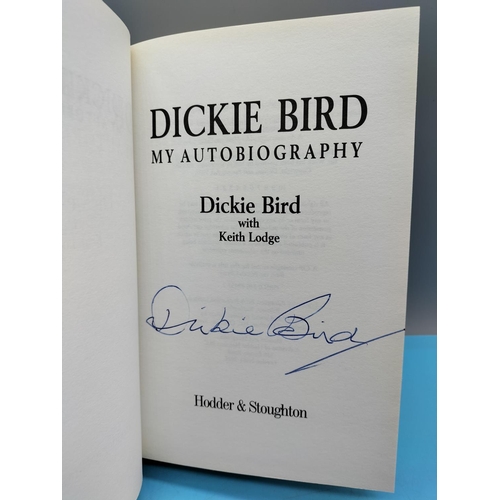 38 - Signed Cricket Related Books (3) Botham, Dickie Bird and 'Break Out at 65'.