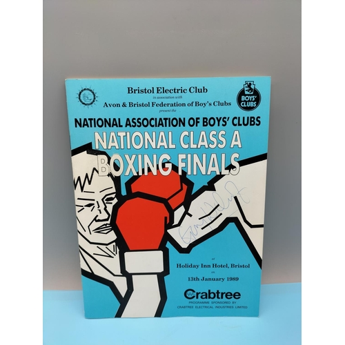 39 - Signed Boxing Related Books (2) 'A Life in Boxing' by Mickey Duff and 'All Too Human' by Howard Brow... 