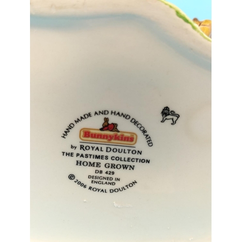 397 - Royal Doulton Bunnykins Past Times Collection 12cm Figure 'Home Grown' DB429