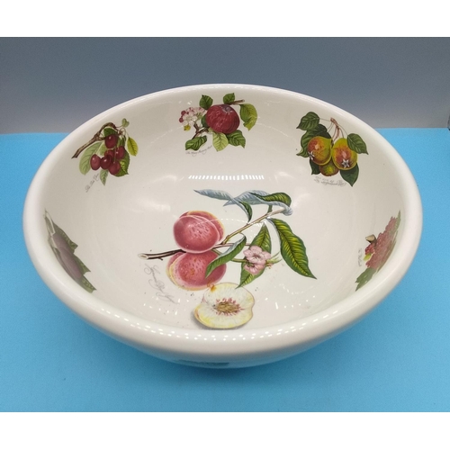 399 - Portmeirion Mixing Bowl in the 'Pomona' Pattern. 26cm Diameter.