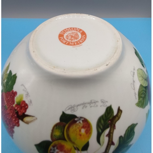 399 - Portmeirion Mixing Bowl in the 'Pomona' Pattern. 26cm Diameter.
