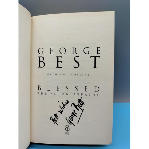 42 - Signed George Best 'Blessed' Autobiography.