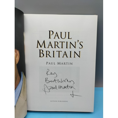 48 - Signed Paul Martin's 'Britain', Taggart's 'Glasgow' and 'Twiggy'.