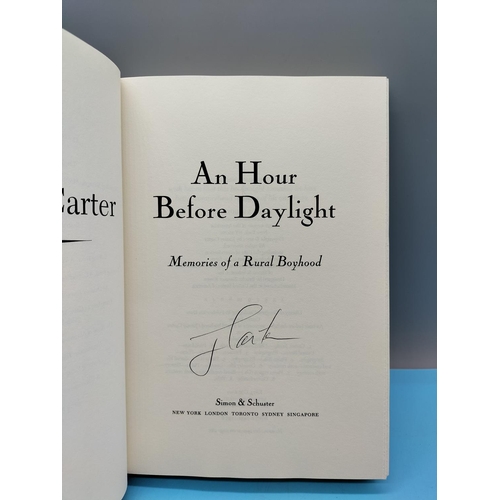 52 - Signed Copy of 'An Hour Before Daylight' by Jimmy Carter.