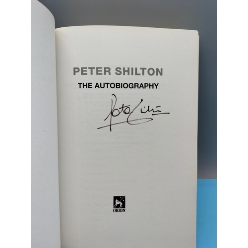 53 - Signed Goalkeeper Autobiographies (2) - Peter Shilton and David Seaman.